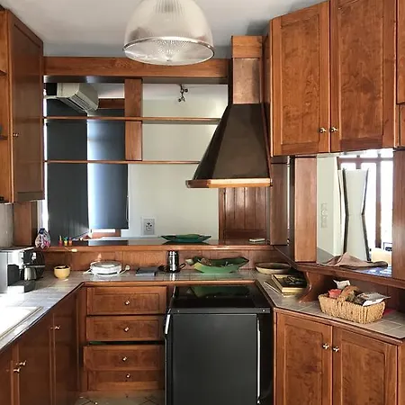 Stunning Sea View Loft Prázdninový dům Loutráki